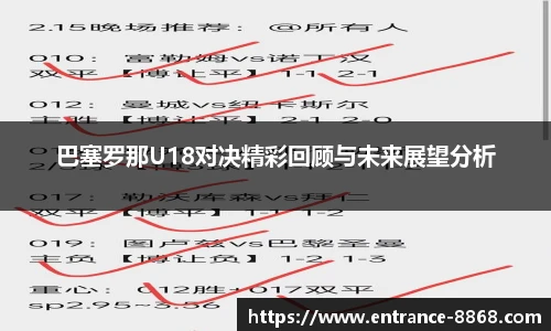 巴塞罗那U18对决精彩回顾与未来展望分析